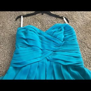 Blue Flowy Dress